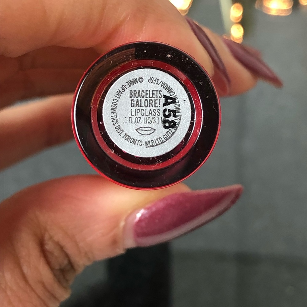 🆕 M.A.C raver girl lipglass lipgloss - Picture 4 of 5